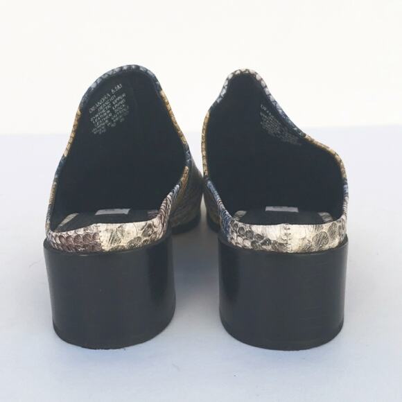 Steven By Steve Madden Multicolor Snakeskin Mules - Picture 9 of 14